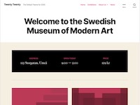 2020 WordPress Theme