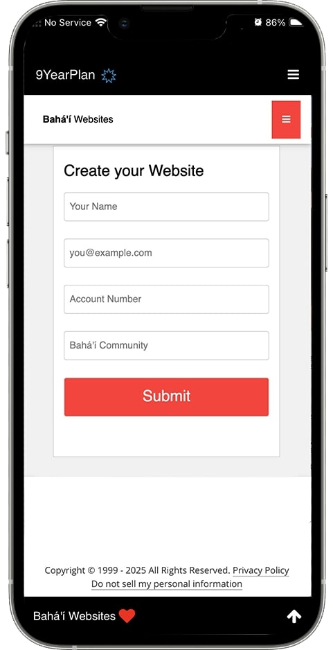 Second, Request Free Installation for the Started Template to your new web hosting account. You will be sent log in details by return email. 